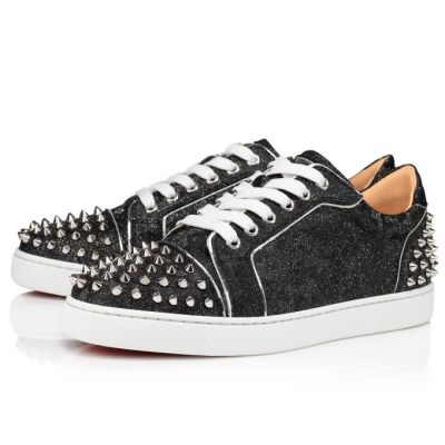 Adidași Christian Louboutin Vieira 2 Sneakers Dama Negrii | RO23447