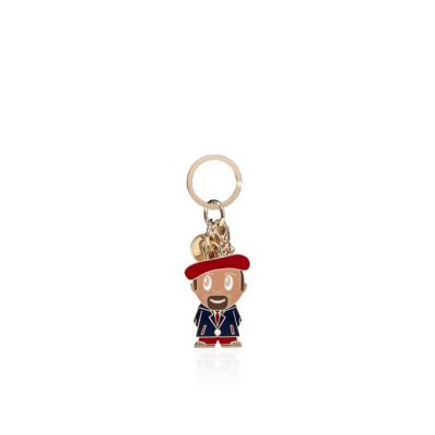 Breloc Christian Louboutin W Super Loubichristian Metallic Finish Keyrings Barbati Colorati | RO86209