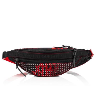 Bum Bags Christian Louboutin Parisnyc Sling Bag Creative Fabric Bum Bags Barbati Negrii Rosii Argintii | RO14403