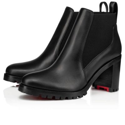 Cizme Christian Louboutin Marchacroche 070 70 Calf Boots Dama Negrii | RO48744
