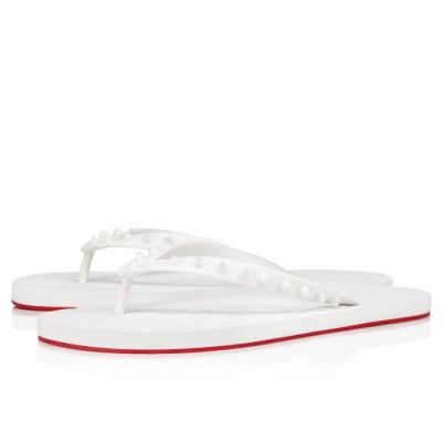 Espadrilles & Sandals Christian Louboutin Loubi Flip 000 Pvc Sandals Barbati Albi | RO06697