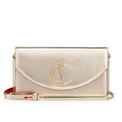 Pouches Christian Louboutin Loubi54 Creative Piele Pouches Dama Argintii | RO95360